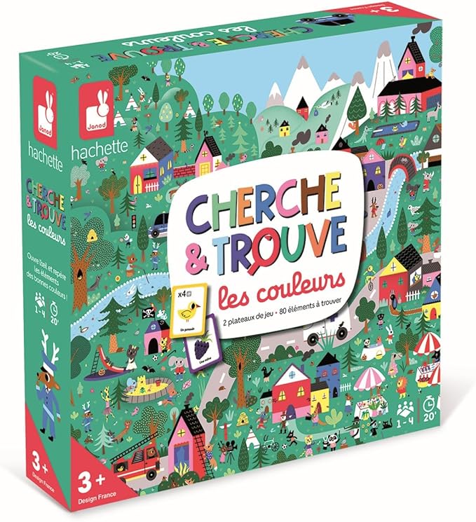Jeu Cherche et Trouve - Les couleurs