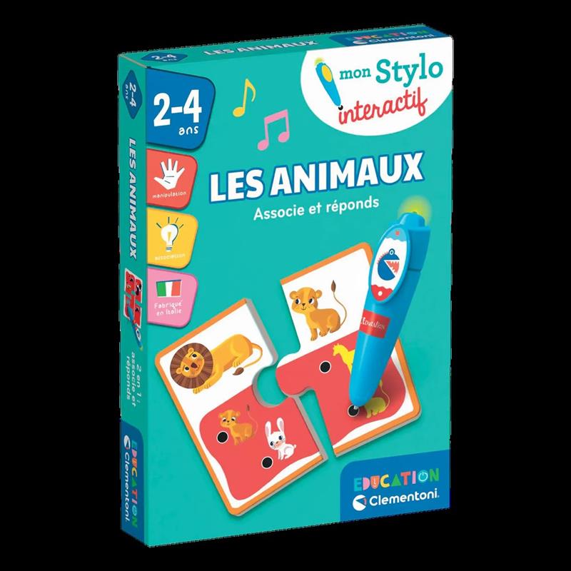 Mon stylo interactif - les animaux