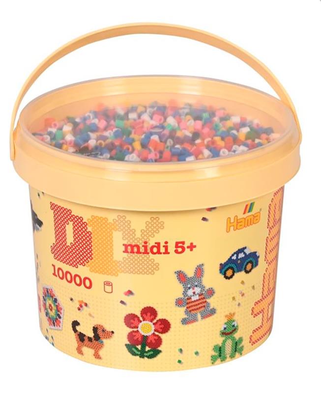 Hama - Sceau de 10 000 mini perles à repasser