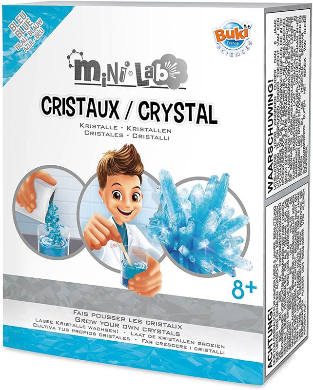 Buki mini lab - Cristaux - Bleu