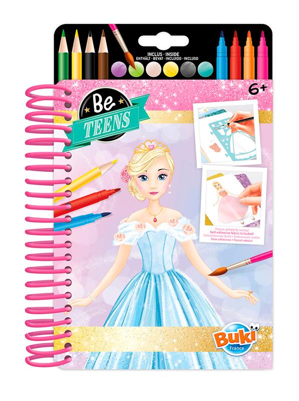 Buki Be Teen Carnet de mode - Tenues de princesses
