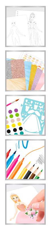 Buki Be Teen Carnet de mode - Tenues de princesses