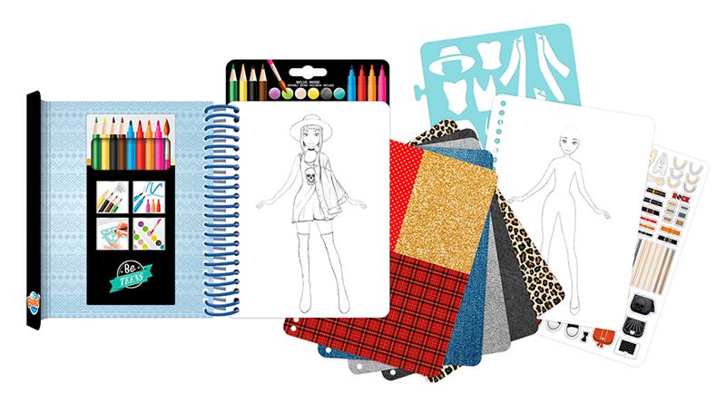 Buki Be Teen Carnet de mode - Tenues Rock