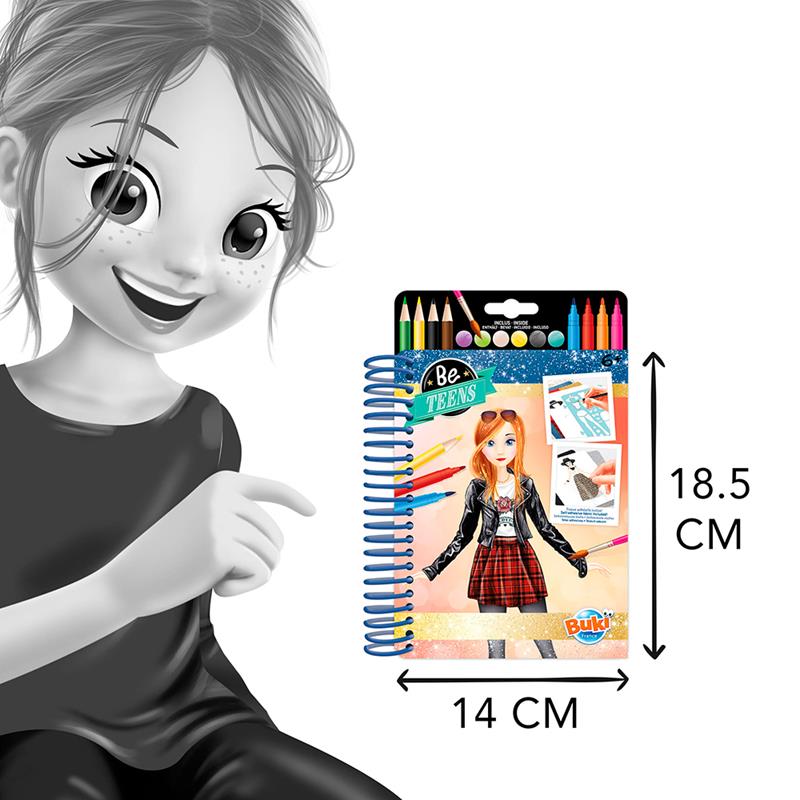 Buki Be Teen Carnet de mode - Tenues Rock