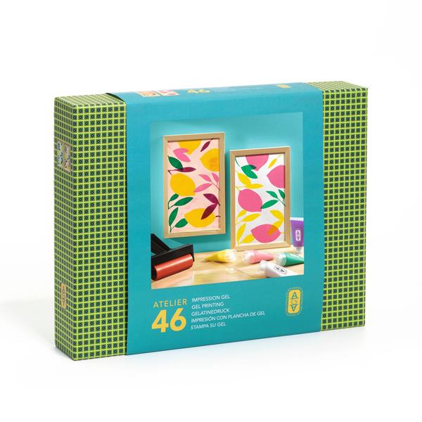 Atelier Grands Augustins, Workshop 46: Gel Printing – Lemons