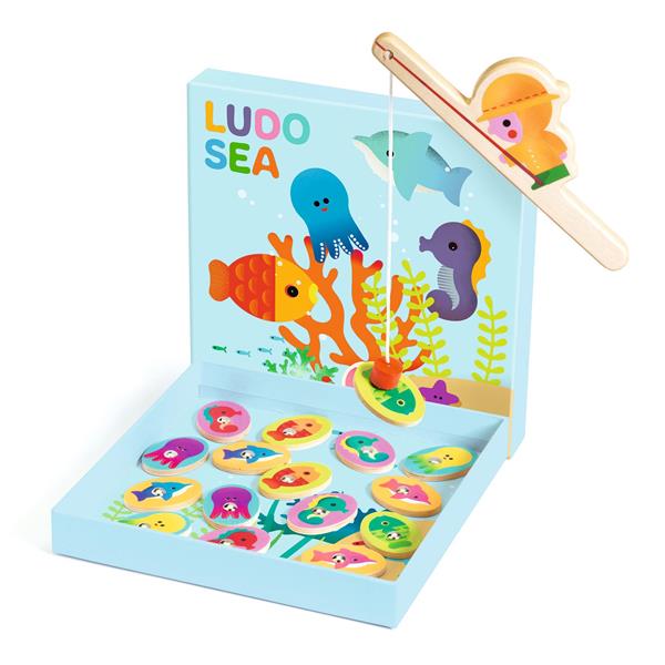 Djeco Ludo Sea – 4 jeux