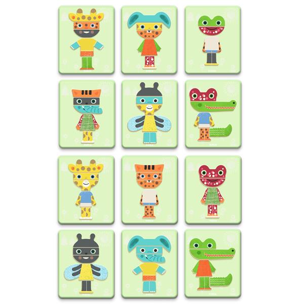 Djeco Inzebox - Mix Animals