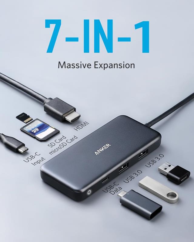 Station 7-en-1 USB-C - Anker