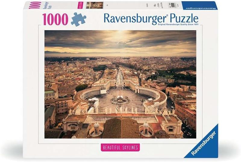Casse-tête Ravensburger - Beautiful skylines : Rome – 1000 pièces