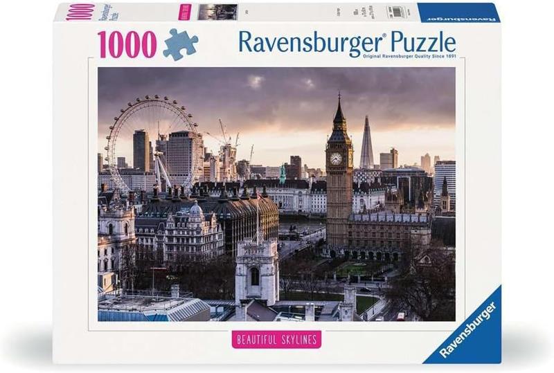 Casse-tête Ravensburger - Beautiful skylines : Londre – 1000 pièces