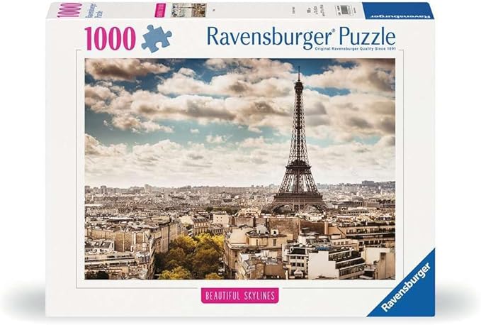 Casse-tête Ravensburger - Beautiful skylines : Paris – 1000 pièces