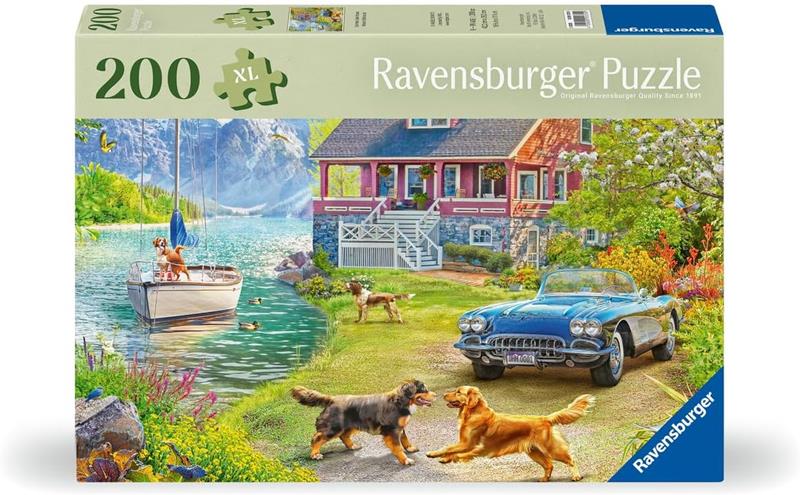 Casse-tête Ravensburger - Les Aristochats – 200 pièces XL