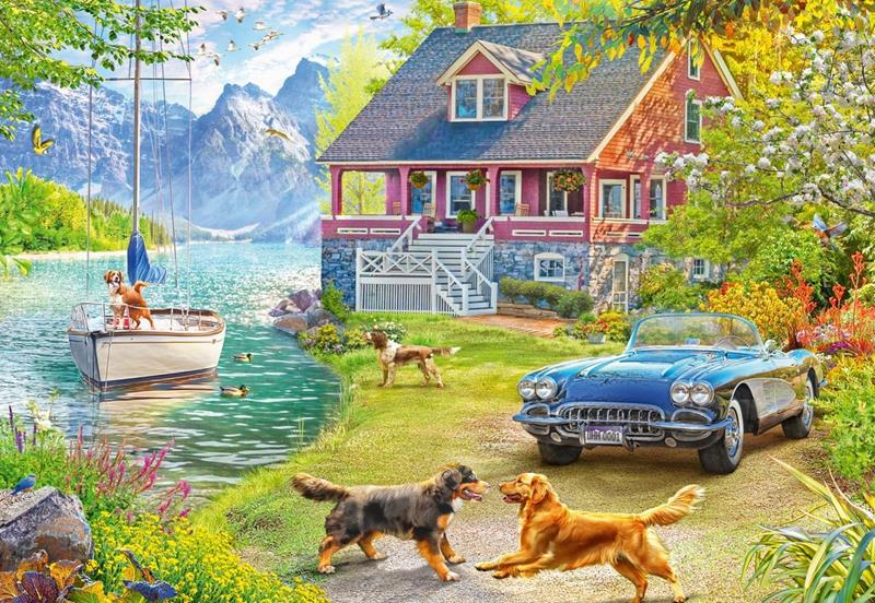 Casse-tête Ravensburger - Les Aristochats – 200 pièces XL