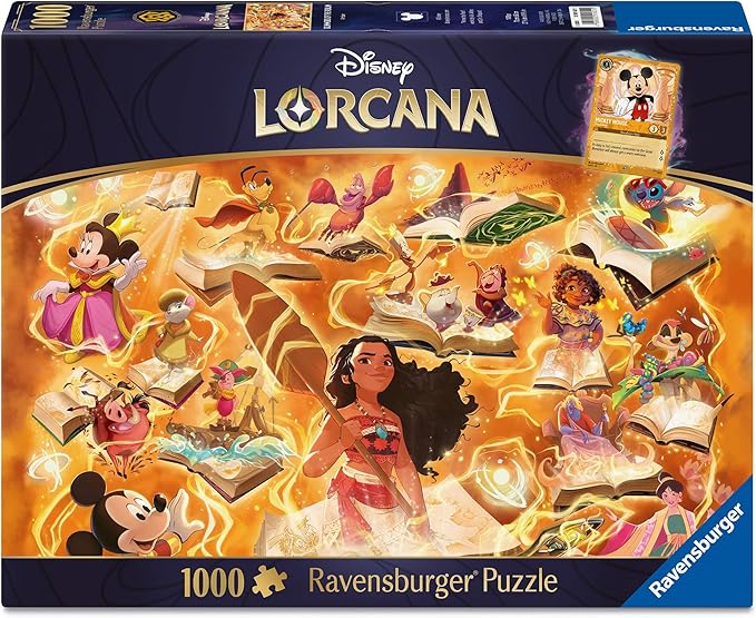 Casse-tête Ravensburger – Éclats du Royaume : Ambre – 1000 pièces