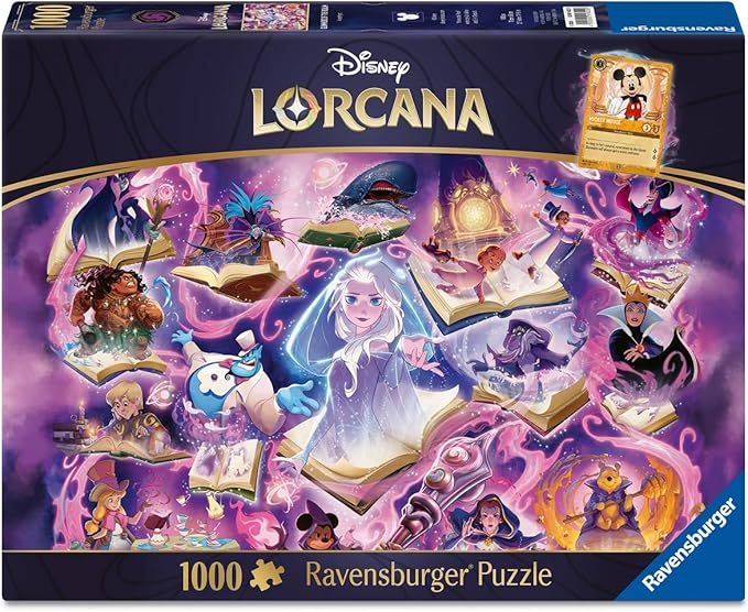 Casse-tête Ravensburger – Éclats du Royaume : Améthyste – 1000 pièces