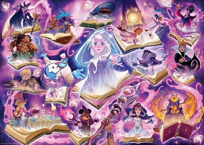 Casse-tête Ravensburger – Éclats du Royaume : Améthyste – 1000 pièces