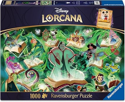 Casse-tête Ravensburger – Éclats du Royaume : Émeraude – 1000 pièces