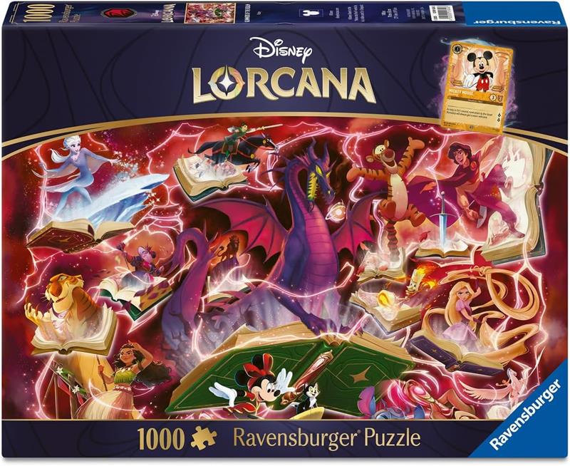 Casse-tête Ravensburger – Éclats du Royaume : Ruby – 1000 pièces
