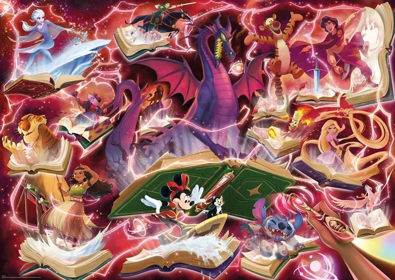 Casse-tête Ravensburger – Éclats du Royaume : Ruby – 1000 pièces