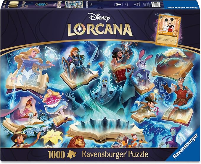 Casse-tête Ravensburger – Éclats du Royaume : Saphire – 1000 pièces