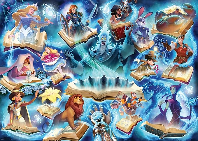 Casse-tête Ravensburger – Éclats du Royaume : Saphire – 1000 pièces