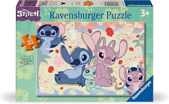 Ravensburger Puzzle – Stitch : Prenez du temps ensemble – 35 pièces