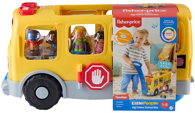 Little People - Gros autobus scolaire sons et lumières