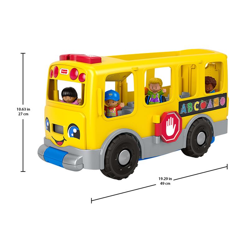 Little People - Gros autobus scolaire sons et lumières