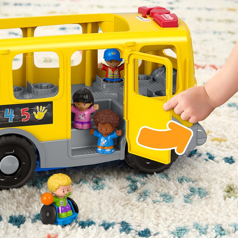 Little People - Gros autobus scolaire sons et lumières