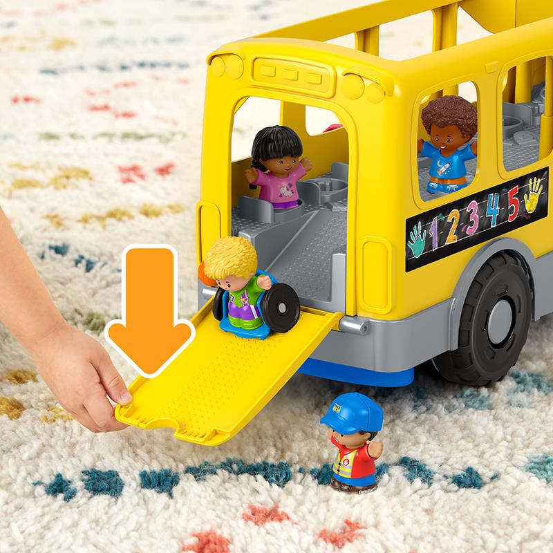 Little People - Gros autobus scolaire sons et lumières