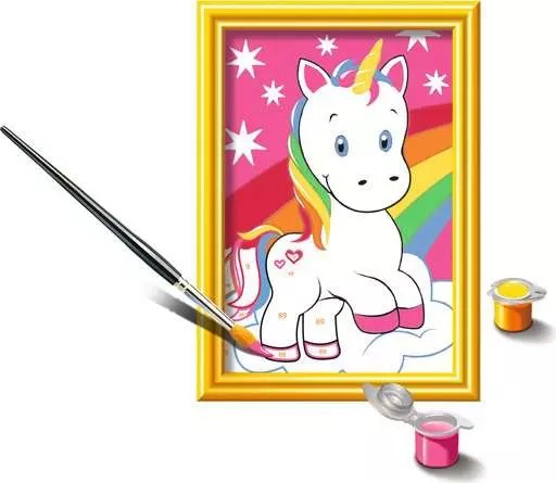 CreArt Paint-by-Numbers: Sweet Unicorn
