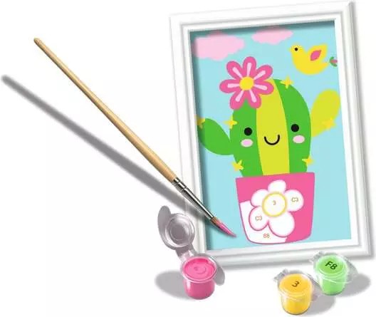 CreArt Paint-by-Numbers: Little Cactus