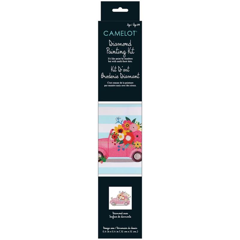 Diamond Painting Kit - Floral Bug