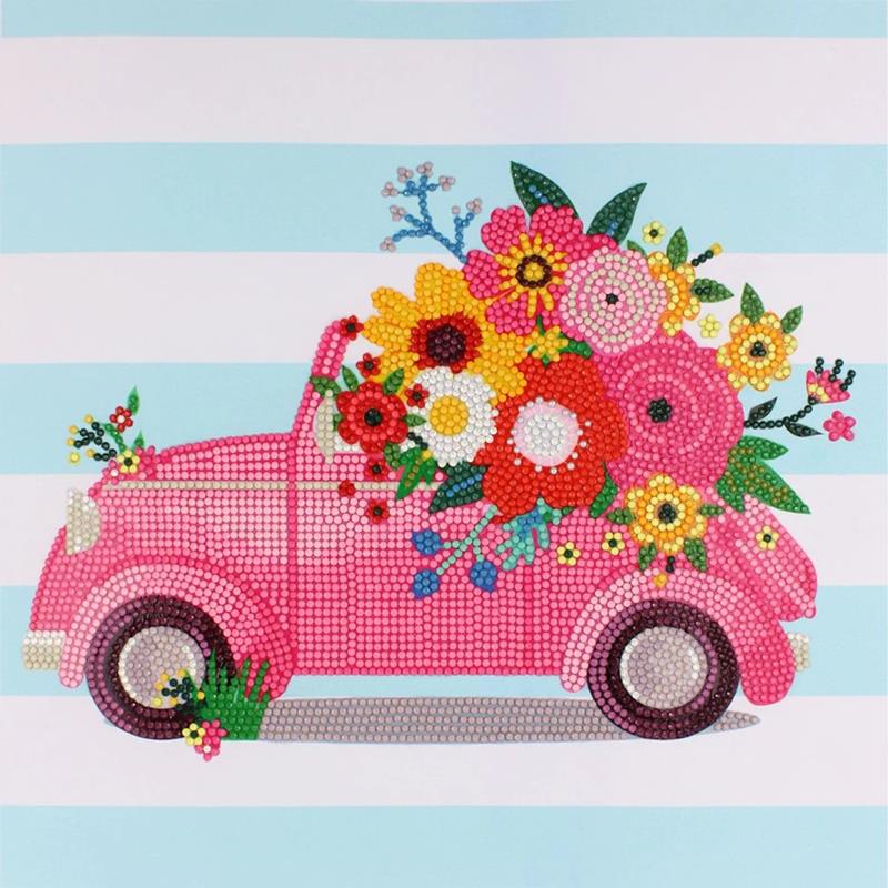 Diamond Painting Kit - Floral Bug