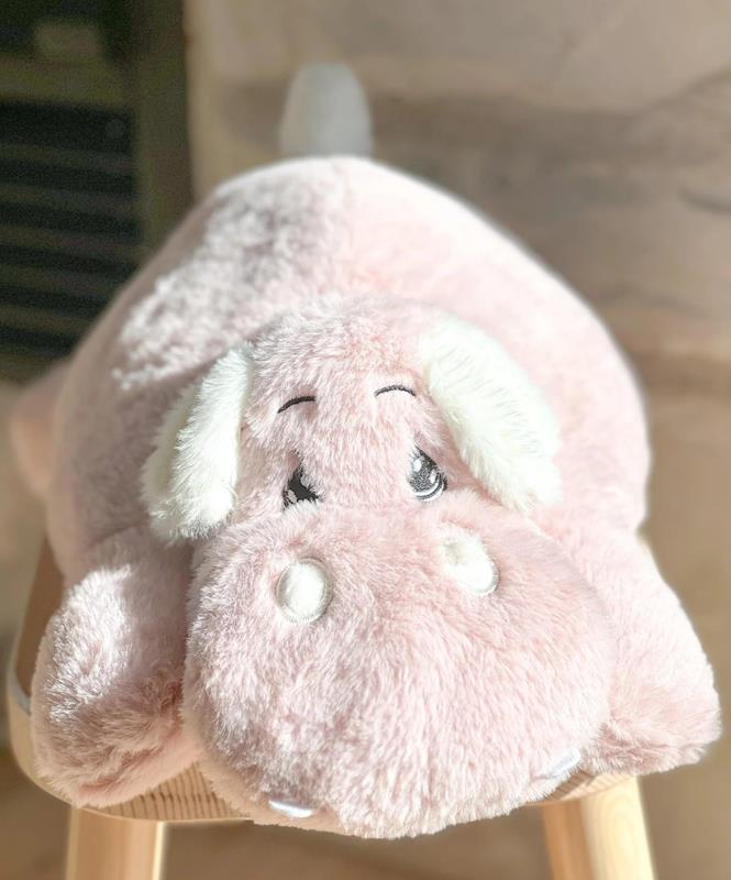 Peluche lestée Hippopo l'hippopotame - 2kg