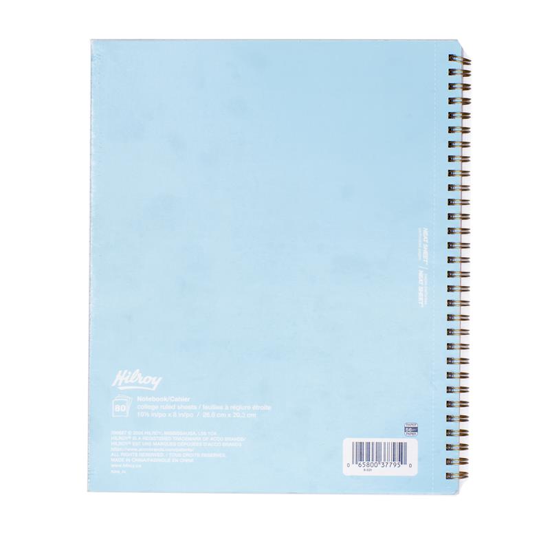 Cahier de notes à spirale Hilroy – Sucreries mignonnes