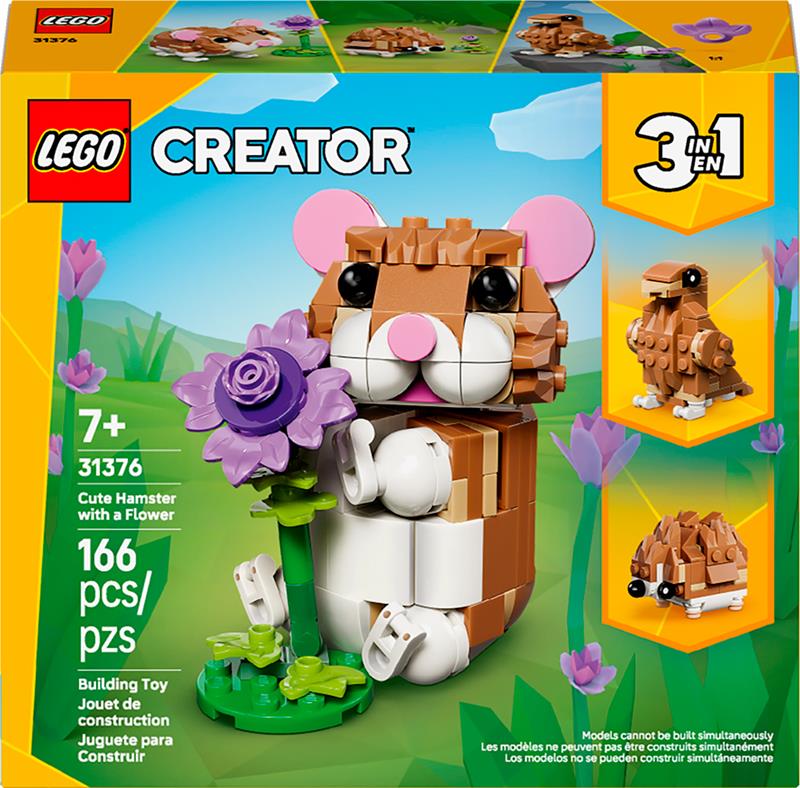 LEGO Creator - Hamster mignon avec une fleur