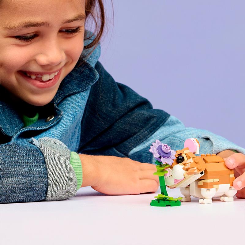 LEGO Creator - Hamster mignon avec une fleur