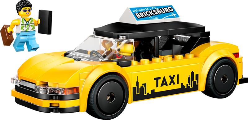 LEGO City - Le taxi jaune