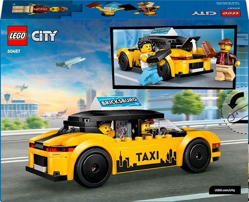 LEGO City - Le taxi jaune