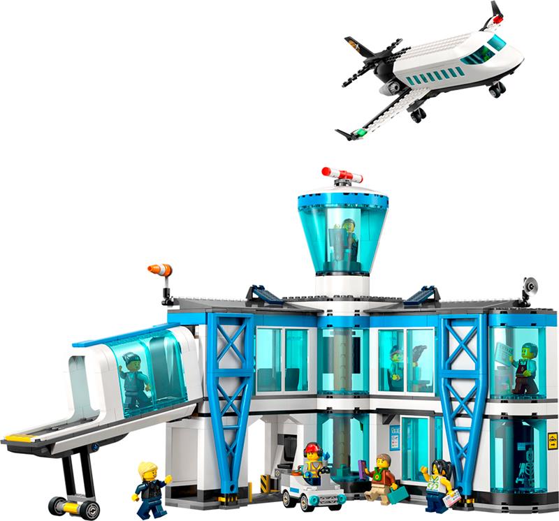 LEGO City - L'aéroport et l'avion