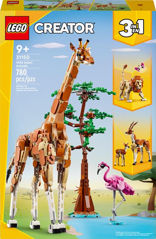 LEGO Creator - Les animaux sauvages du safari