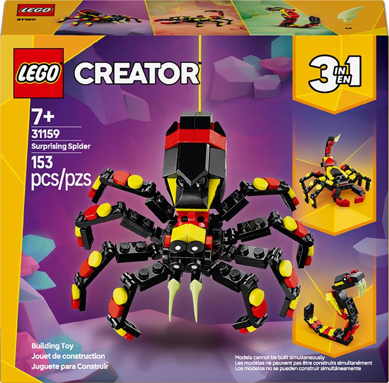 LEGO Creator - Animaux sauvages : L'araignée surprenante