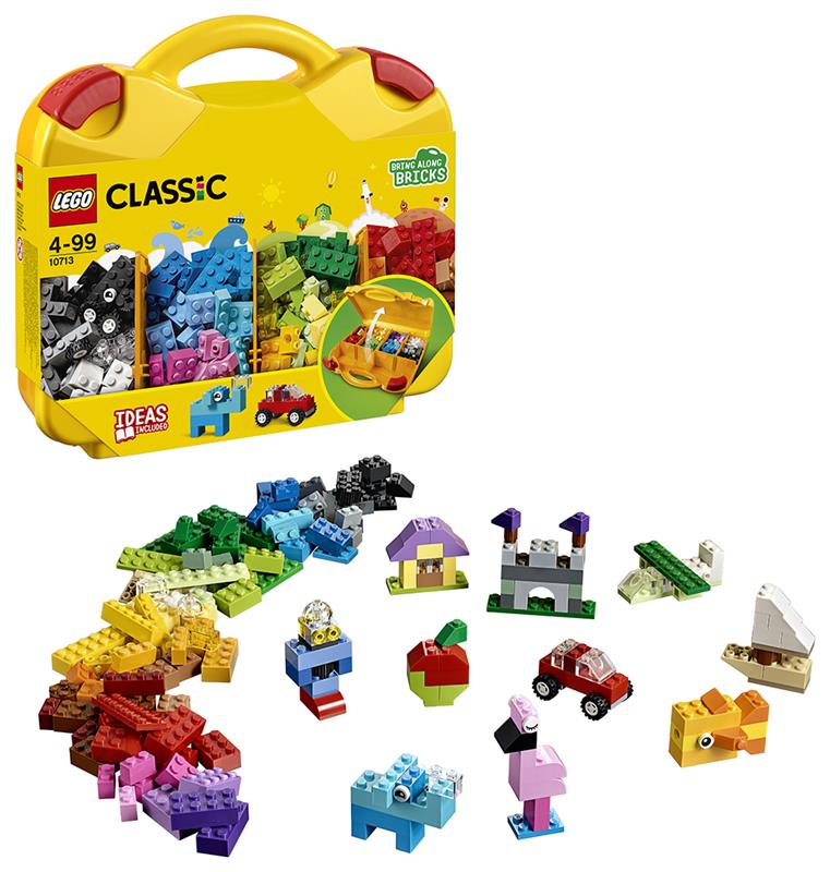 LEGO Classic – Creative Suitcase with 213 Bricks