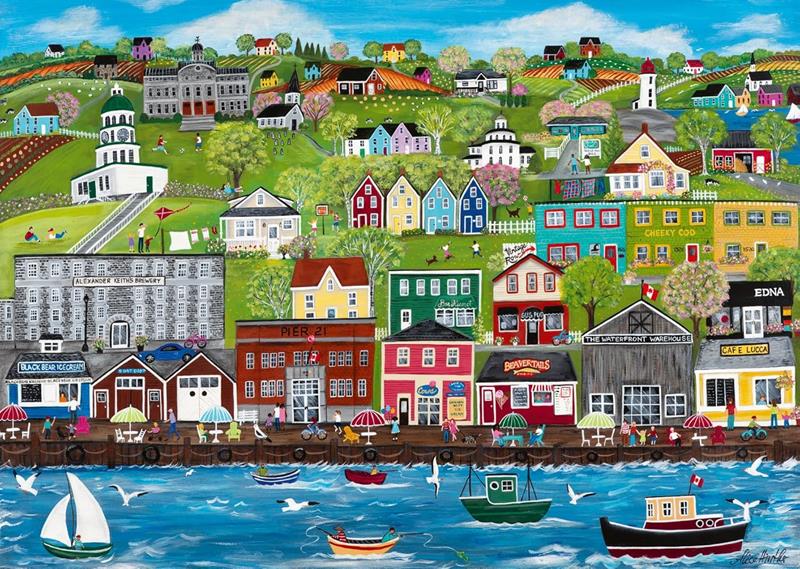 Ravensburger Puzzle – Canadian Collection: Halifax Harbour – 1000 Pieces