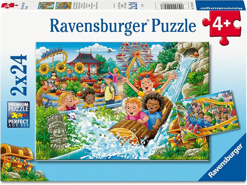 Ravensburger Puzzle – Amusement Park – 2 x 24 Pieces