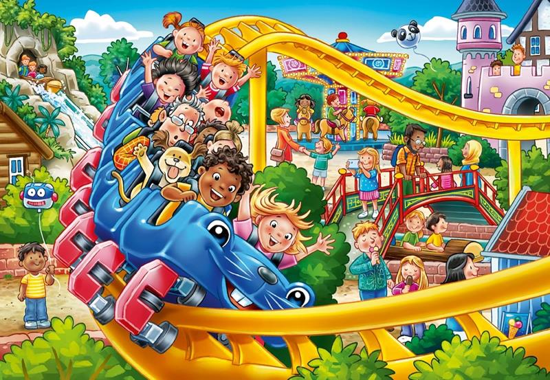 Ravensburger Puzzle – Amusement Park – 2 x 24 Pieces