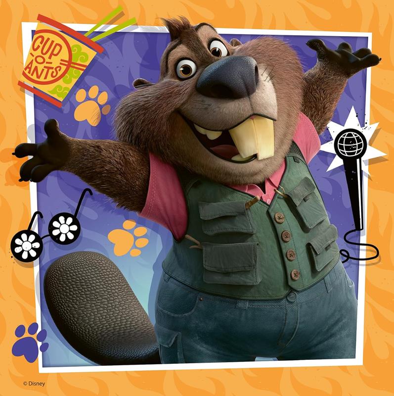 Ravensburger Puzzle – Zootopia 2 – 3 x 29 Pieces