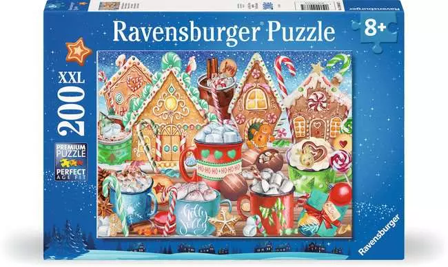 Casse-tête Ravensburger - Noël Gourmand - 200 pièces XXL
