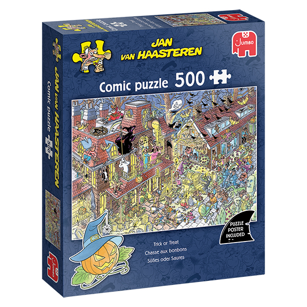 Casse-tête Jan Van Haasteren - Chasse aux bonbons - 500 pièces